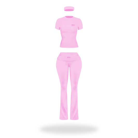 Lets Run Errands Set -Bubble Gum Pink